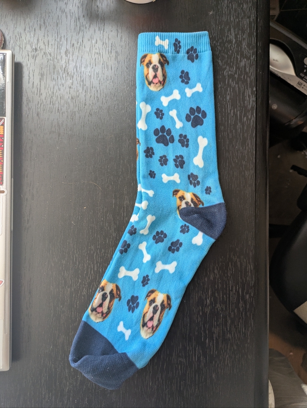 Yale Bulldog Handsome Dan Socks